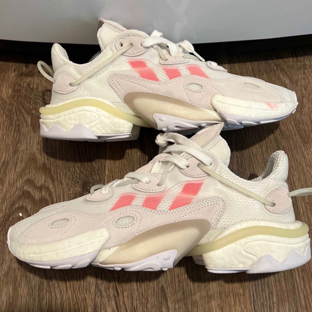 Adidas Originals Torsion X Boost White Pink FV5082 Women 10.5 Men 9.5.